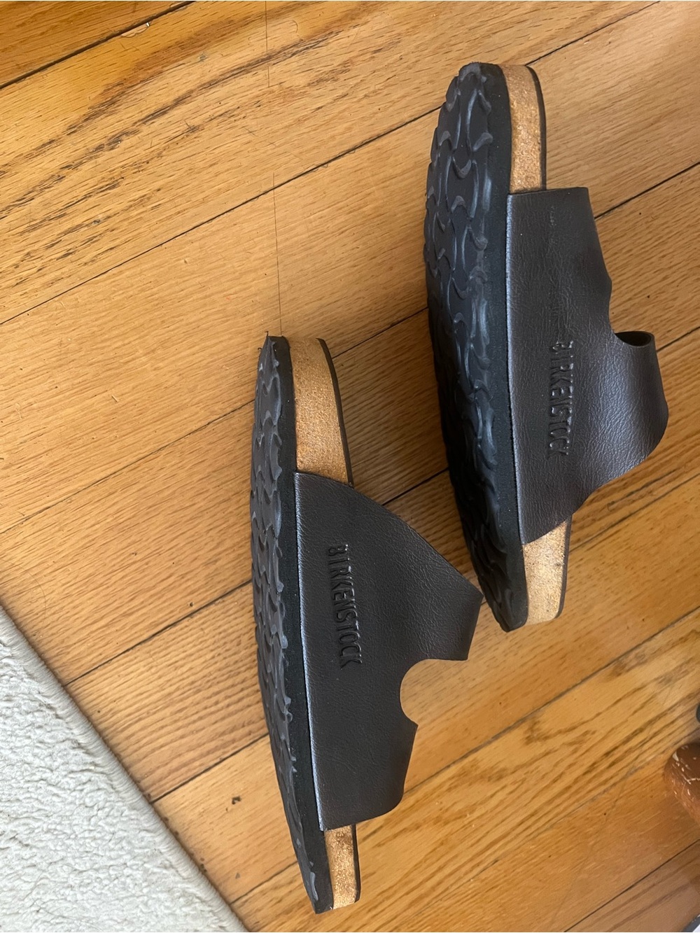 Birkenstock Brown Double Strap Sandals - Picture 5 of 5